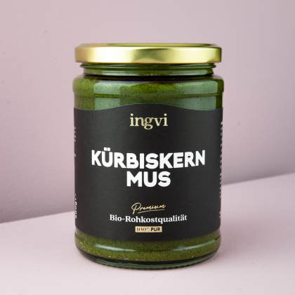 ingvi K&uuml;rbiskernmus, Rohkostqualit&auml;t, Bio, 500g